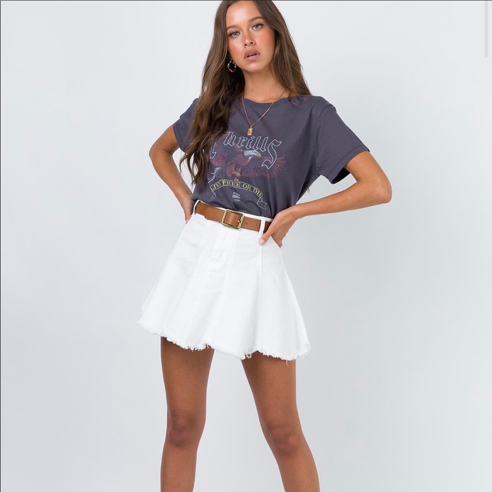 Princess Polly Jaz Denim Mini Skirt